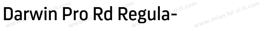Darwin Pro Rd Regula字体转换